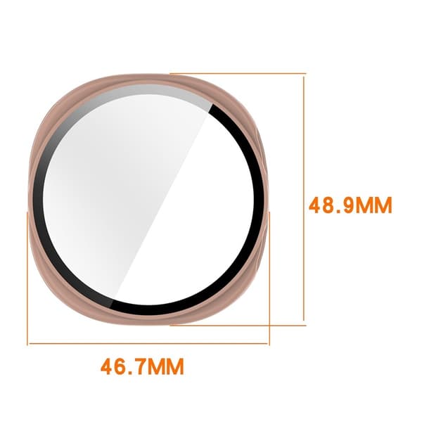 Galaxy Watch 8 (44mm) Skal PC med Härdat Glas - Blå Blå