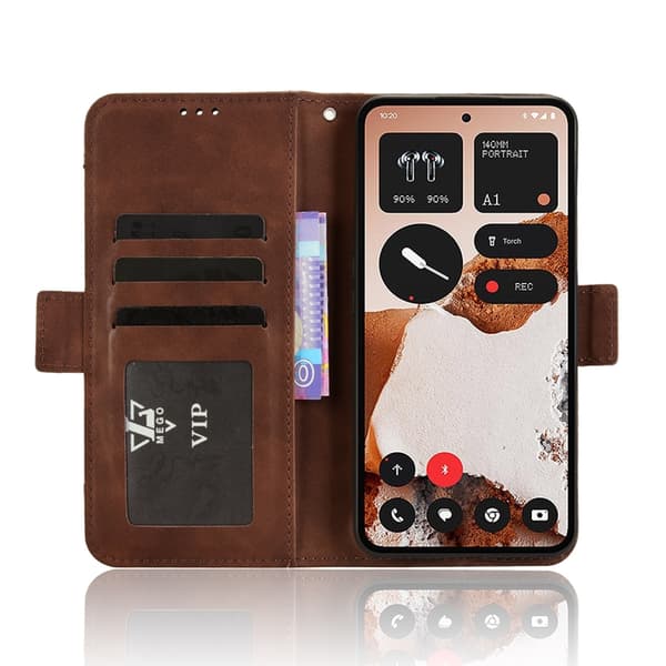 Nothing CMF Phone 2 Pro Plånboksfodral  Magnetisk Closure - Brun Brun