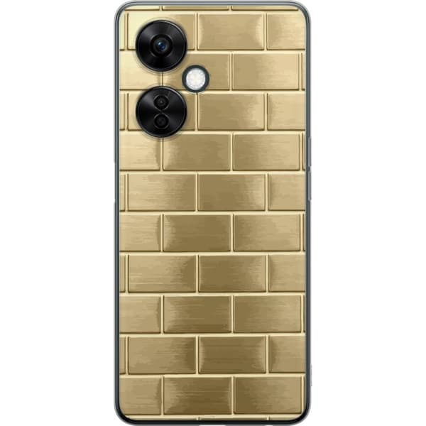 Mobilskal till OnePlus Nord CE 3 Lite med Gyllene Murstenar