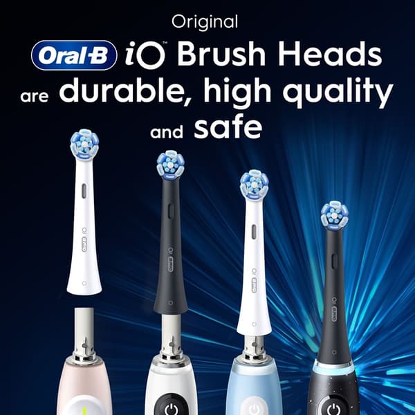Oral B Borsthuvud iO Ultimate Clean 6st - Vit Vit