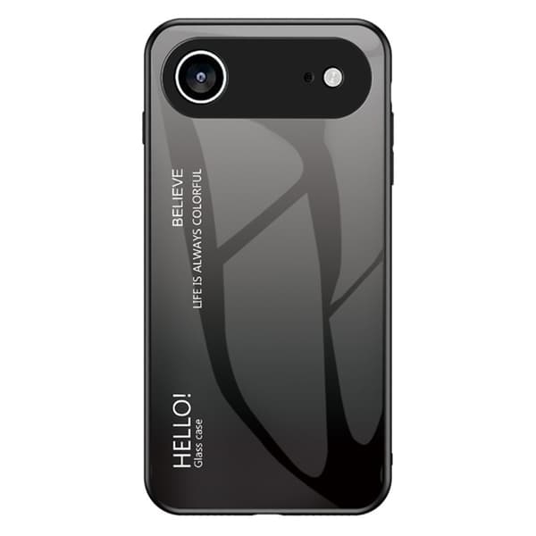 Mobilskal till iPhone Air Anti-Scratch - Gradient Svart/Grå Svart