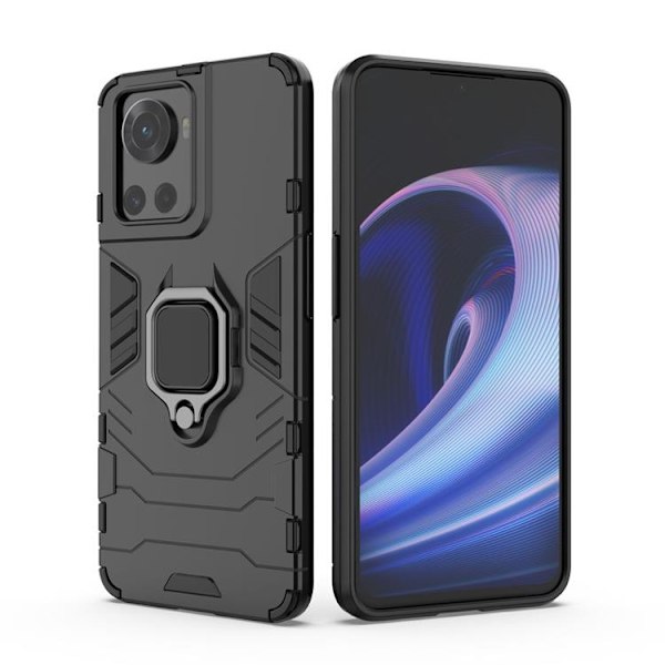 OnePlus Ace Skal Ring Armor - Svart Svart