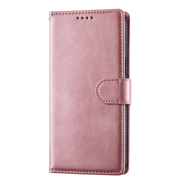 Plånboksfodral för Samsung Galaxy S26 Plus Kickstand Konstläder - Rosa