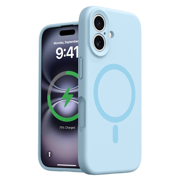 Mobilskal till iPhone 16 MagSafe Precise Cutouts - Blå Blå