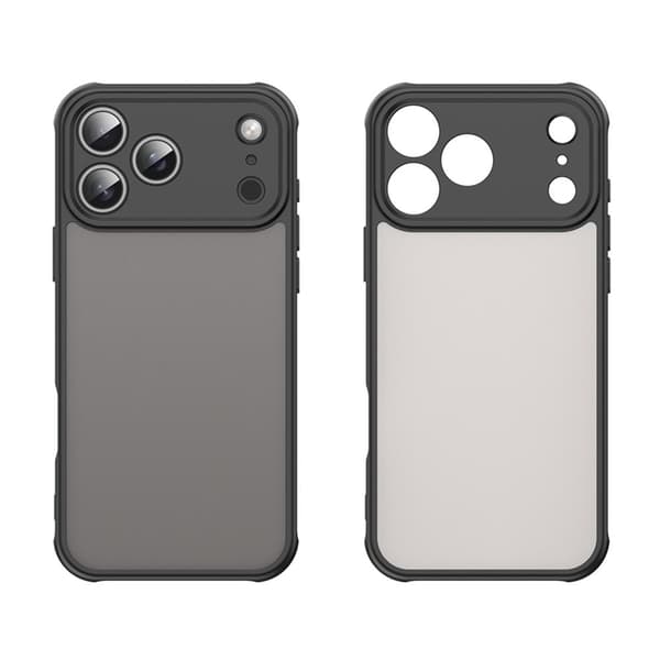 Mobilskal till iPhone 17 Pro Frostade krockkuddar Drop Proof