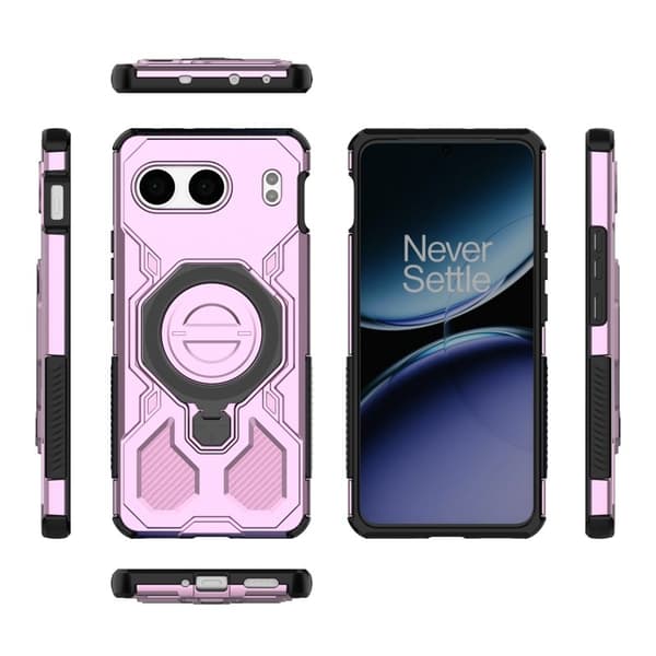 Mobilskal till OnePlus Nord 4 Plast Shockproof - Rosa Rosa
