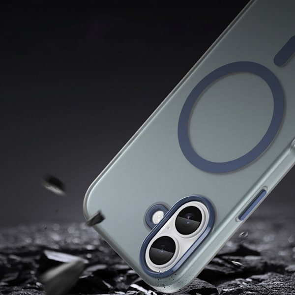 Mobilskal till iPhone 17 MagSafe Abrasive - Matte Blå Blå