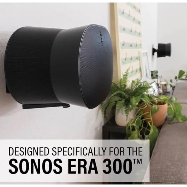 SANUS vægbeslag til Sonos Era 300 sort par
