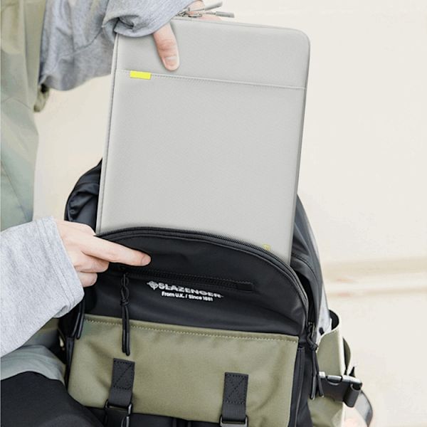 Tech-Protect Datorfodral 15-16" Defender - Crayon Grå Grå