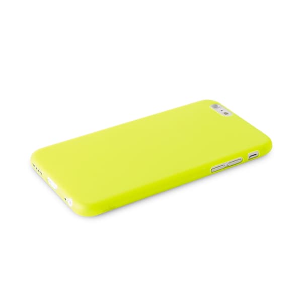 Puro Cover Apple iPhone 6(S) Plus Ultra-Slim 0.3 (Gul) + Skärmskydd Gul