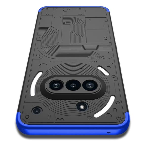 GKK Shield Series Nothing Phone (3a) Fodral Hård PC - Blå