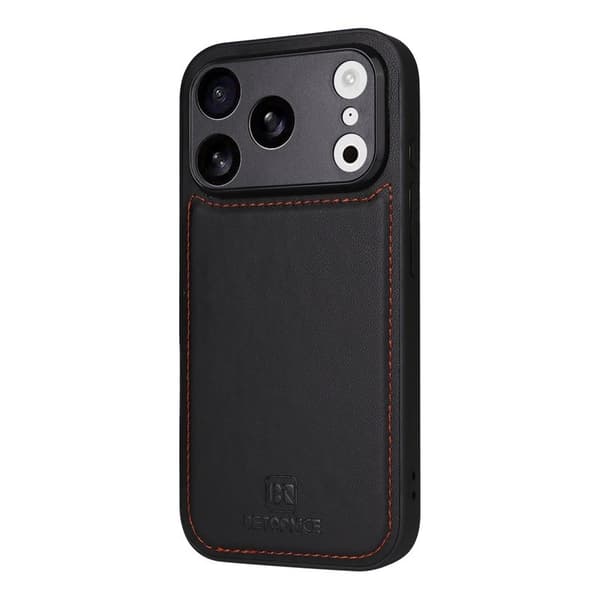 BETOPNICE iPhone 17 Pro Plånboksfodral - Avtagbart Konstläder - Svart