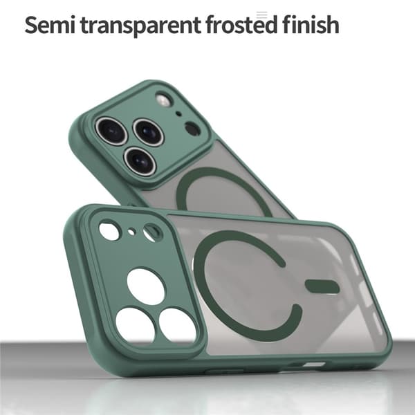 Mobilskal till iPhone 17 Pro MagSafe Anti Drop - Grön Grön
