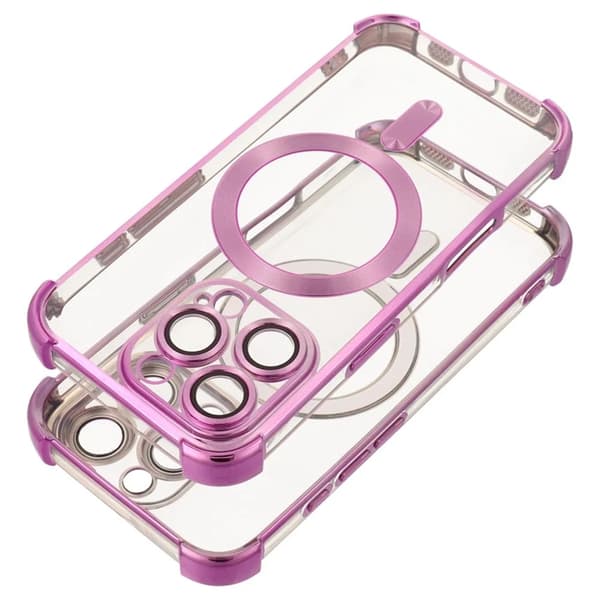 Mobilskal till iPhone 16 Pro MagSafe Antishock Electro - Lila