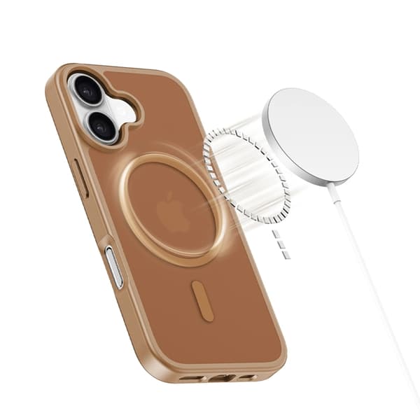 Tech-Protect Mobilcover til iPhone 17 Magsafe Basic - Mat Brun Brun