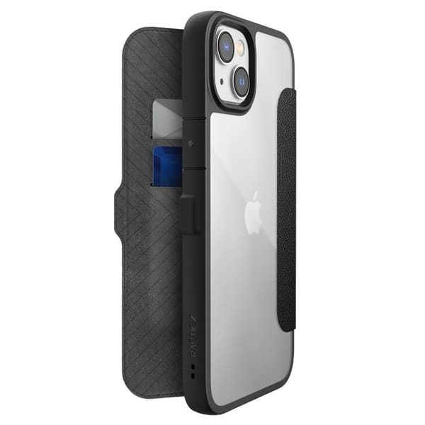 Raptic iPhone 14 Plus Plånboksfodral X-Doria Urban Folio Flip - Svart Svart