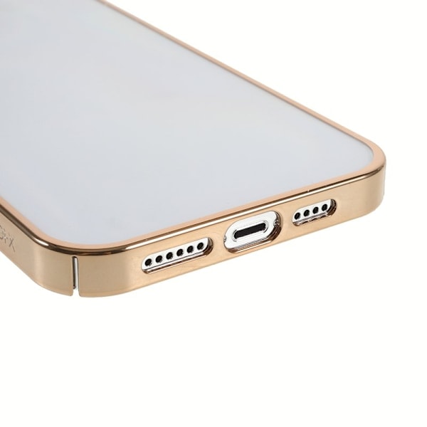 X-LEVEL Mobilskal till iPhone 13 Pro Shockproof Slim Electroplating Guld