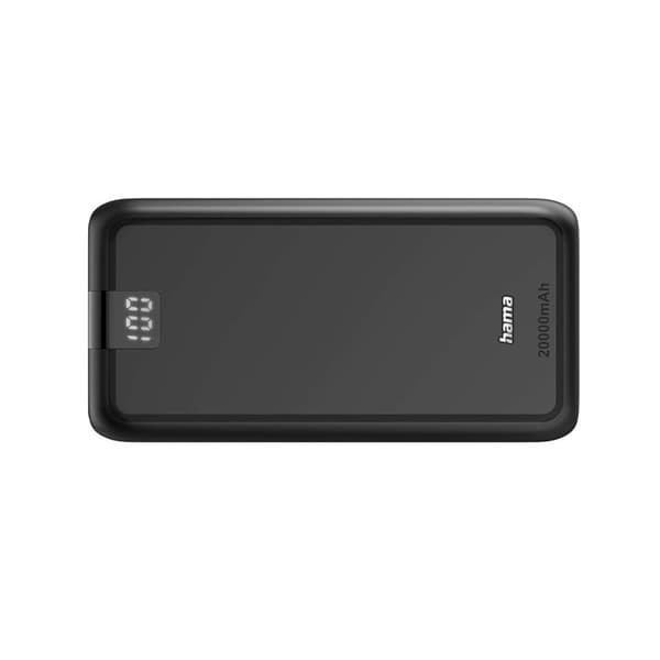 HAMA Powerbank 20000mAh 2xUSB-A+1xUSB-C Antracit