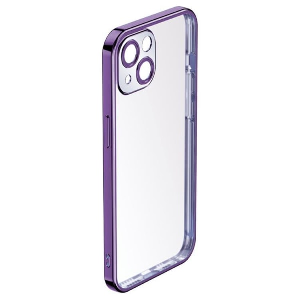ROCK iPhone 14 -kuori, galvanoitu matta - violetti