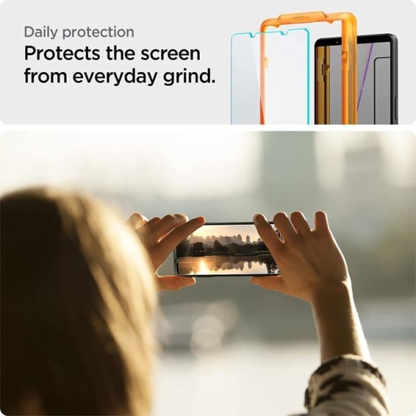 Spigen Sony Xperia 5 V karkaistu lasi näytönsuoja - kirkas