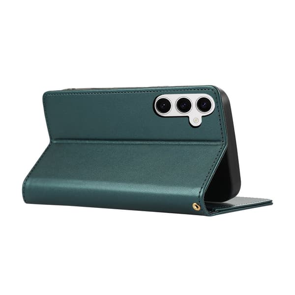 Plånboksfodral för Samsung Galaxy S26 Plus RFID-blockerande med ställ - Grön
