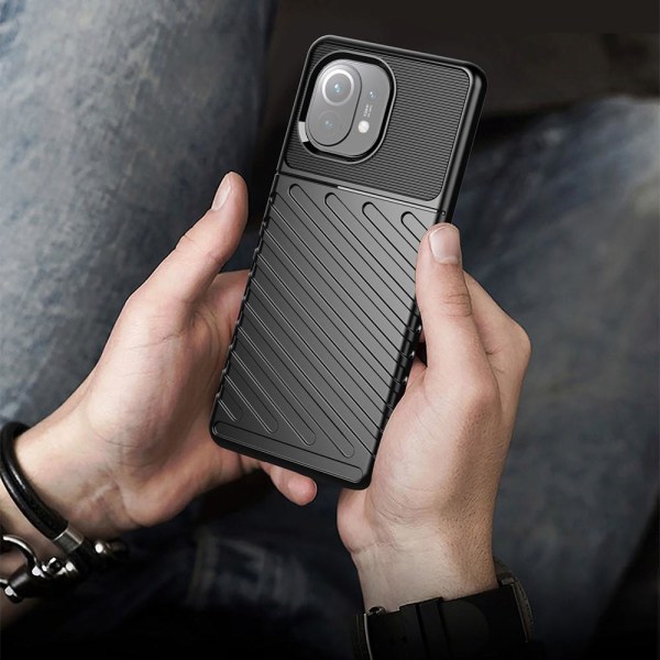 Thunder Twill Mobilskal Til Xiaomi Mi 11 - Svart Svart