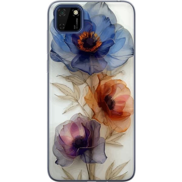 Mobilskal till Huawei Y5p med Silkesblommor