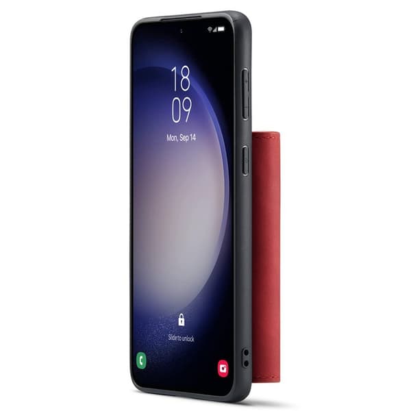 DG.MING M1 Series Mobilskal till Samsung Galaxy S25+ Kickstand Röd