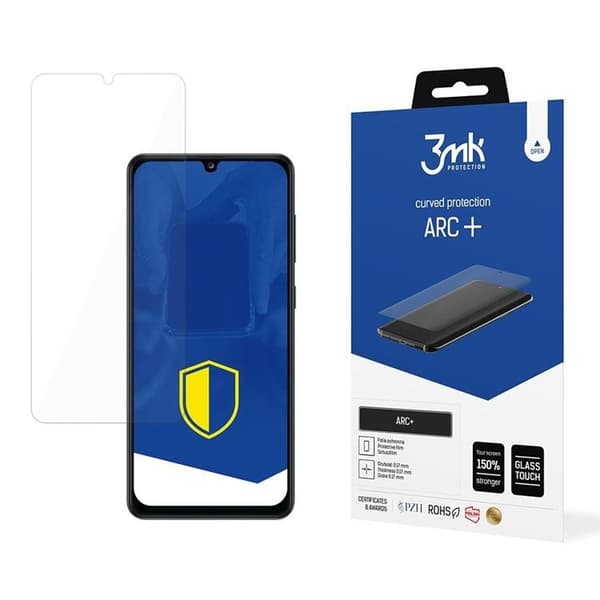 3MK Galaxy A32 4G Karkaistu lasi Näytönsuoja ARC plus - Läpinäkyvä Transparent