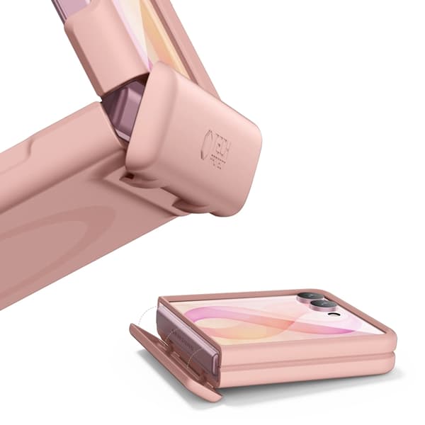 Tech-Protect Mobilskal För Galaxy Z Flip 8 Magsafe Kevlar Aura - Rosa