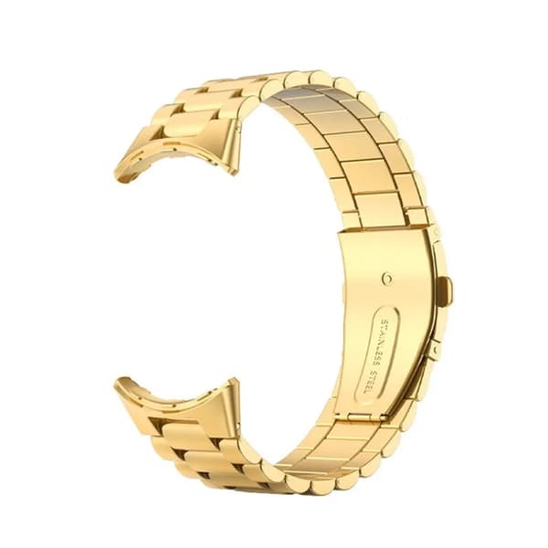 Google Pixel Watch Armband Stainless Steel - Guld Guld
