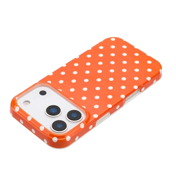 Mobilskal till iPhone 17 Pro Max Dot Design Imd Tpu Orange