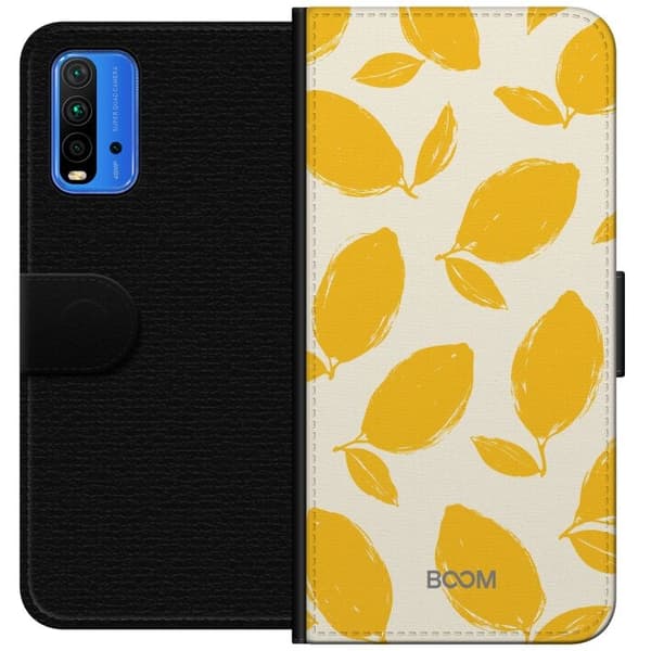 Plånboksfodral till Xiaomi Redmi Note 9 4G med Lemon Breeze