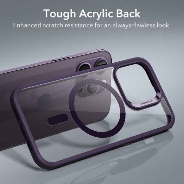 ESR iPhone 14 Pro -kotelo Magsafe Halolock - violetti/kirkas