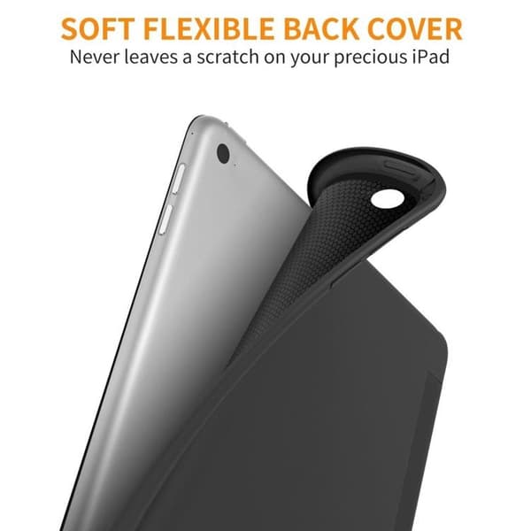 Tech-Protect iPad 9.7" (2017/2018) Fodral Smart - Svart Black
