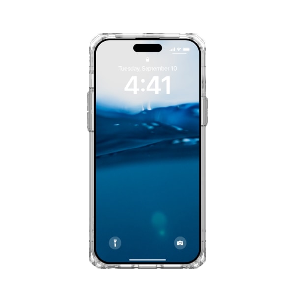 UAG iPhone 15 Plus -matkapuhelimen suojakuori Plyo - Ice