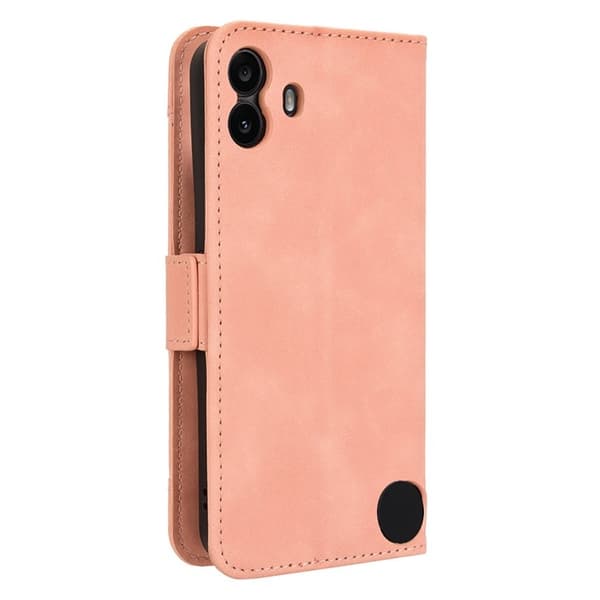 Nothing CMF Phone 1 Plånboksfodral Läder - Rosa Rosa