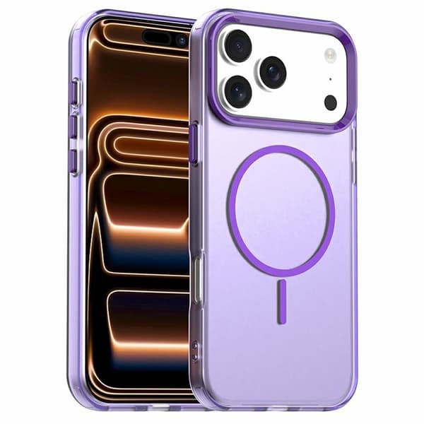 Mobilskal till iPhone 17 Pro MagSafe Candy Color - Lila Lila