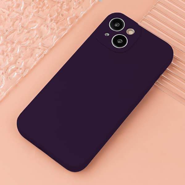 Mobilskal till iPhone 16 Pro Silikon - Plum Lila