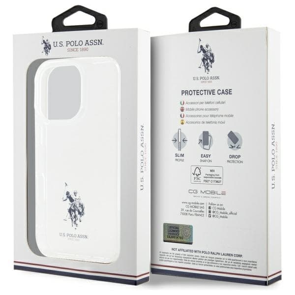 US Polo Mobilskal till iPhone 15 Pro Max MagSafe Double Horse Logo