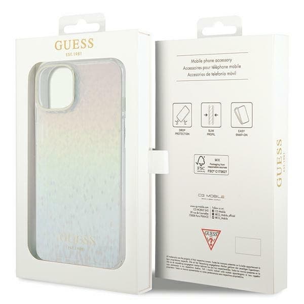 iPhone 12/12 Pro Skal GUHCP12MHDECMI Iridescent Speglad
