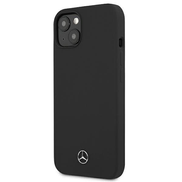 Mercedes Silicone Line Skal iPhone 13 Mini - Sort Black