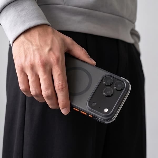 Tech-Protect Mobilskal För iPhone 18 Pro/17 Pro Magsafe Magair CC - Djupblå