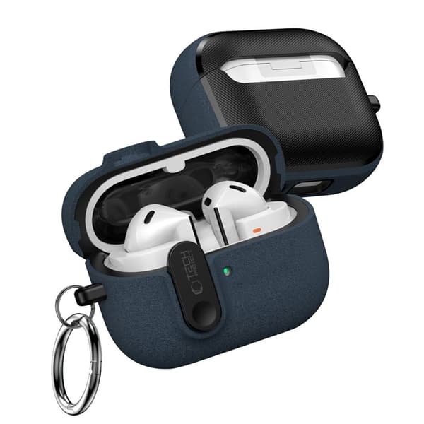 Tech-Protect Galaxy Buds 3/3 FE/3 Pro Skal Slim Hook Blå