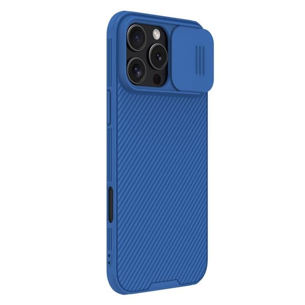 NILLKIN Camshield Pro Series Mobilskal till iPhone 16 Pro Max Blå