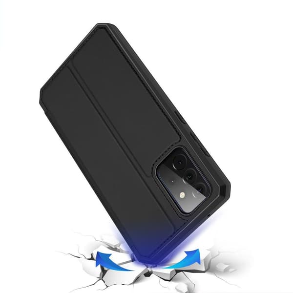 Dux Ducis Skin X Wallet Case Samsung Galaxy A72 4G - Sort Black