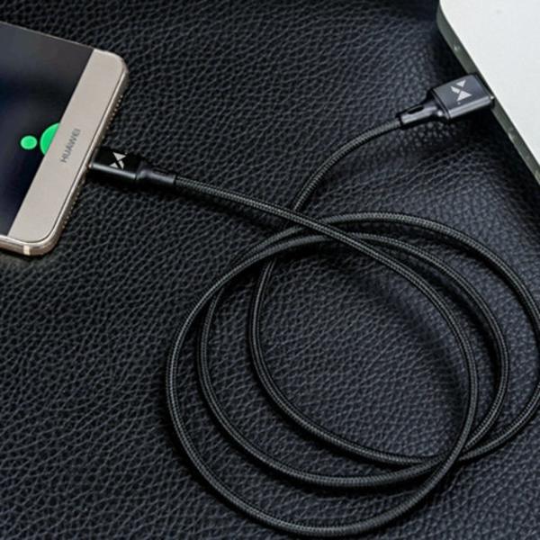Wozinsky Micro USB Kabel 1m - Svart Svart