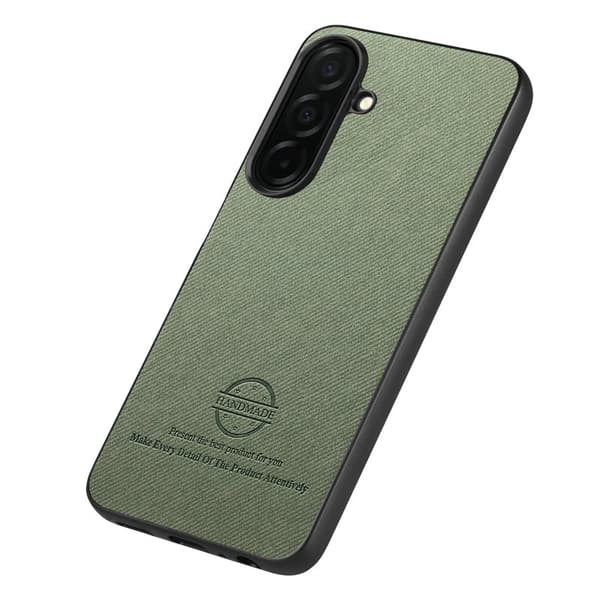 Mobilskal för Samsung Galaxy S26 Plus Konstläder - Grön