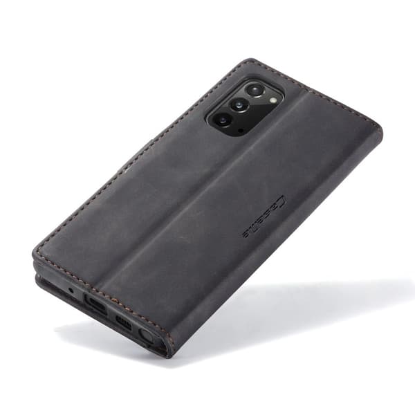 CASEME 013 Plånboksfodral för Samsung Galaxy Note20 - Svart