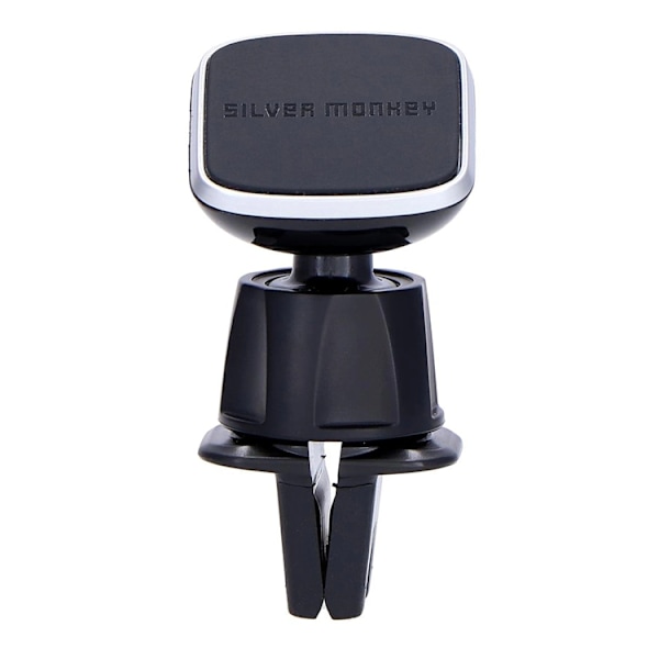 Silver Monkey Magnetisk Bilventilhållare - Svart